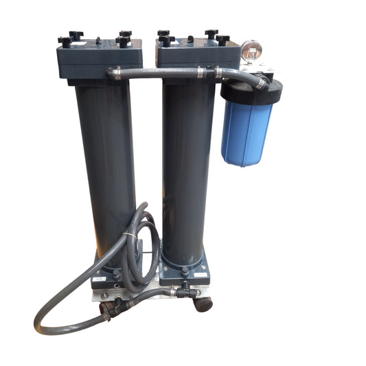 AmeriWater Silex Deionizer – Model 00M20004, Max. 50 PSI, Dual Column (Worker/Polisher), Portable