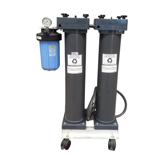 AmeriWater Silex Deionizer – Model 00M20004, Max. 50 PSI, Dual Column (Worker/Polisher), Portable